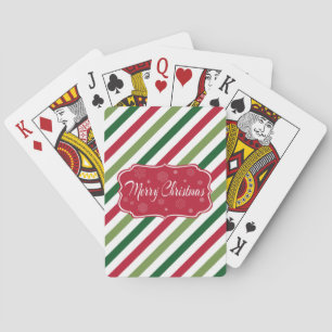 Frohe Weihnachten Spielkarten