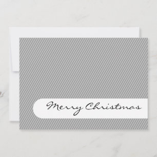 Frohe Weihnachten - Streifen - Grüße Karte