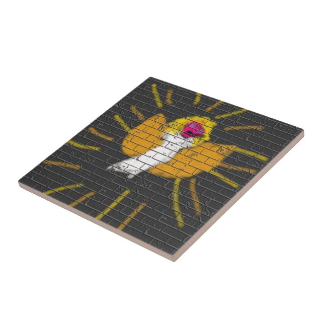 Frohe Weihnachten Sun Moon Angel, Kunst von Kinder Fliese (Seite)