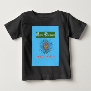 Frohe Weihnachten Sunshine Holiday.png Baby T-shirt