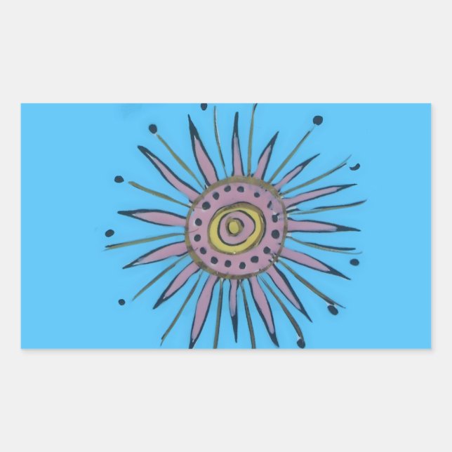 Frohe Weihnachten Sunshine Holiday.png Rechteckiger Aufkleber (Vorderseite)