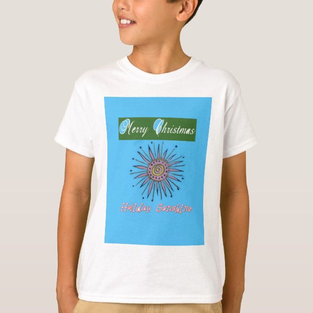 Frohe Weihnachten Sunshine Holiday.png T-Shirt (Vorderseite)