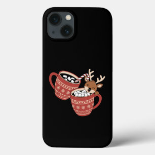 Frohe Weihnachten Süße Rentiere Familie Weihnachte Case-Mate iPhone Hülle