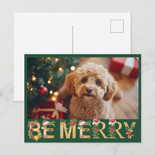 Frohe Weihnachten Süße Tier-Foto