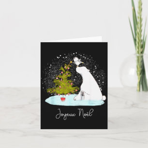Frohe Weihnachten - Süßer Lar Bär Pinguin Weihnach Karte
