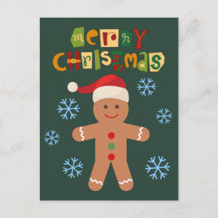 Frohe Weihnachten Süßer Lebkuchenmann