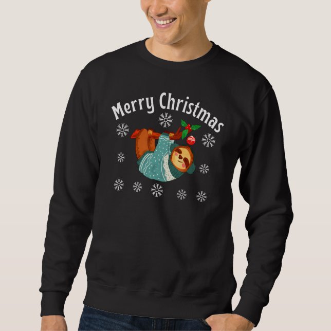 Frohe Weihnachten Sweatshirt (Vorderseite)