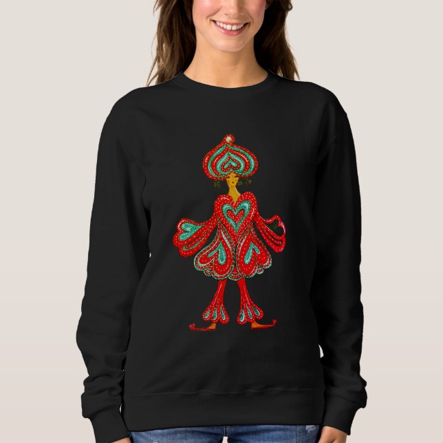Frohe Weihnachten Sweatshirt (Vorderseite)