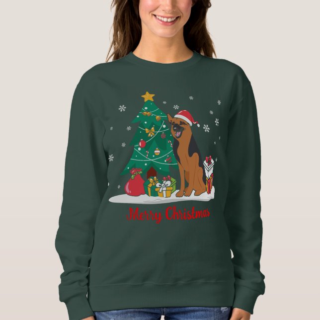 Frohe Weihnachten Sweatshirt (Vorderseite)