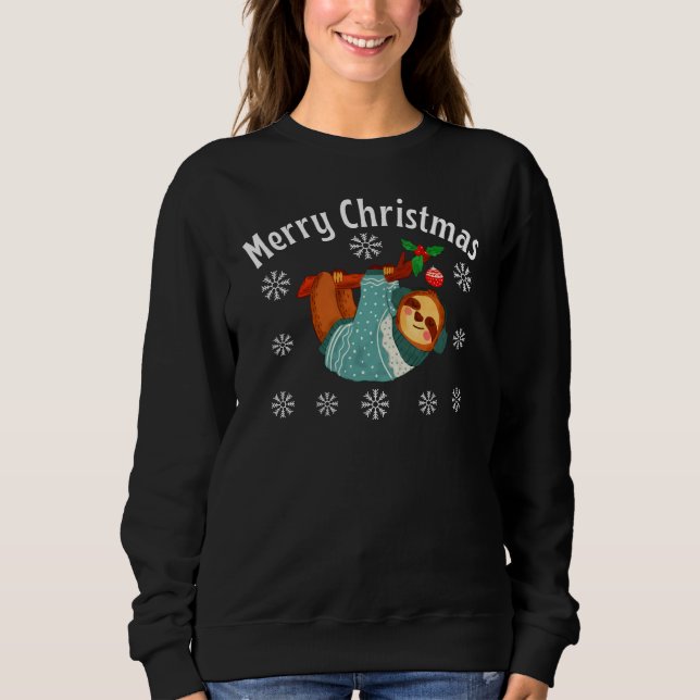 Frohe Weihnachten Sweatshirt (Vorderseite)