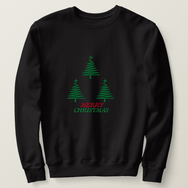 Frohe Weihnachten Sweatshirt (Design vorne)
