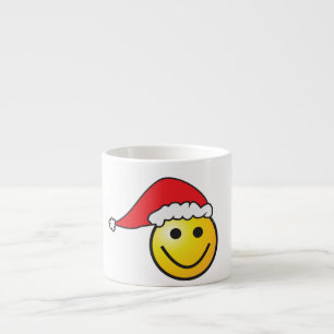 Frohe Weihnachten Sweet Funny Weihnachtsmannmütze Espressotasse