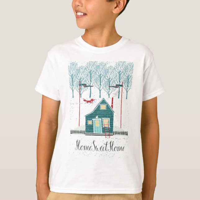 Frohe Weihnachten T-Shirt (Vorderseite)
