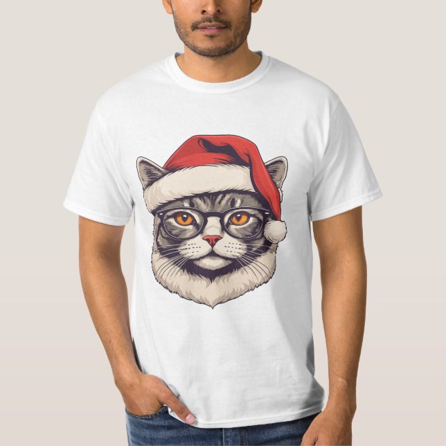 Frohe Weihnachten T-Shirt (Vorderseite)