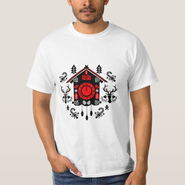 Frohe Weihnachten T-Shirt (Vorderseite)