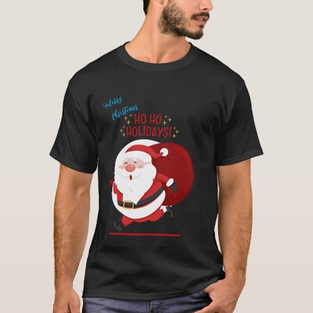 Frohe Weihnachten T-Shirt (Vorderseite)