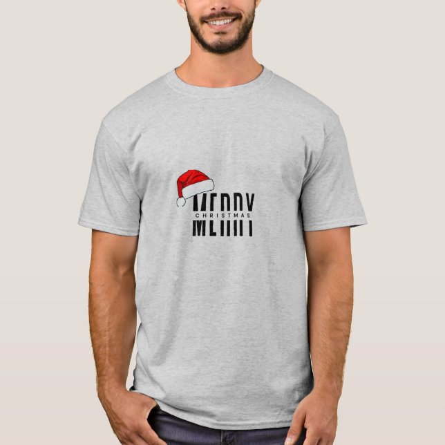 Frohe Weihnachten T-Shirt (Vorderseite)
