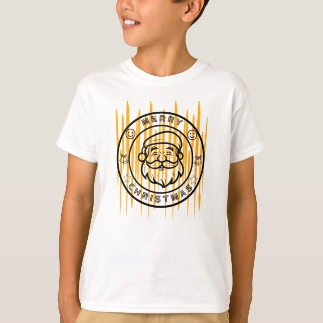 Frohe Weihnachten T-Shirt (Vorderseite)