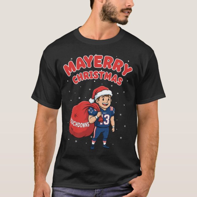Frohe Weihnachten T-Shirt (Vorderseite)