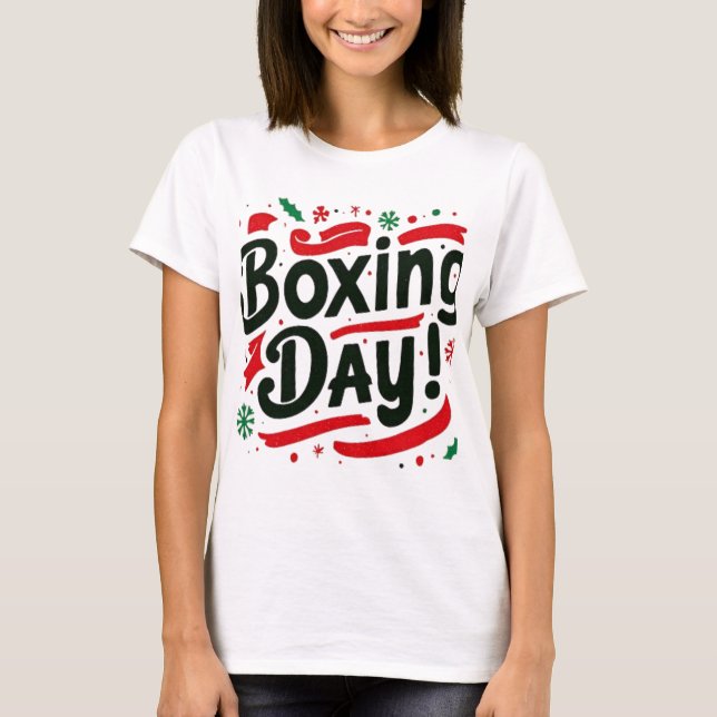 Frohe Weihnachten T-Shirt (Vorderseite)