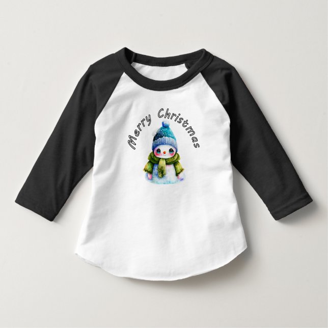 Frohe Weihnachten T-Shirt (Vorderseite)