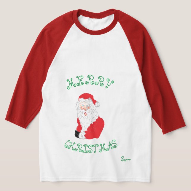 Frohe Weihnachten T-Shirt (Ablage )