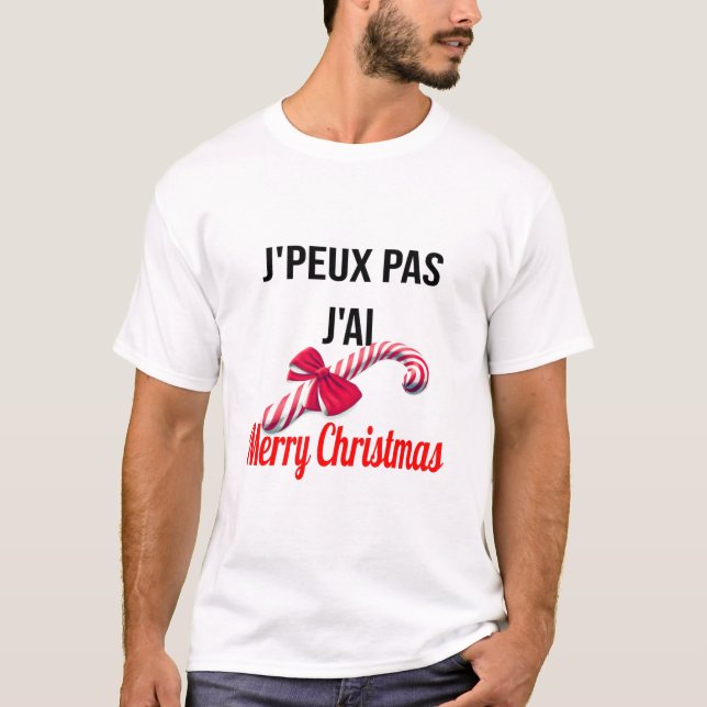 Frohe Weihnachten T-Shirt (Vorderseite)