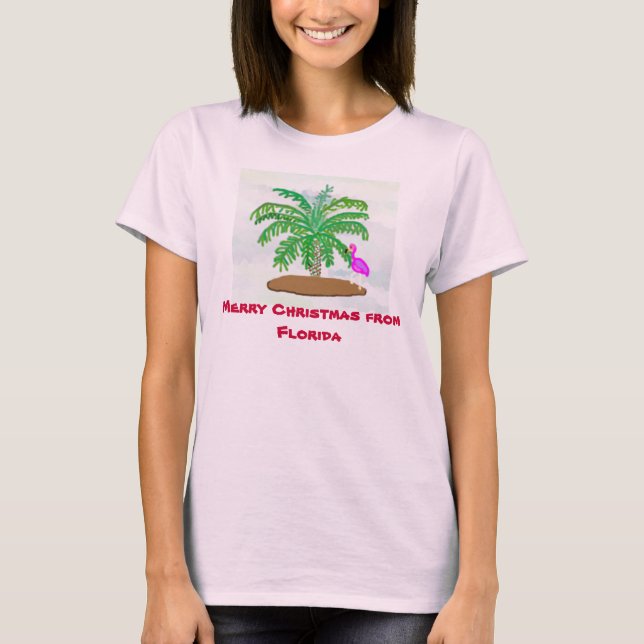 Frohe Weihnachten T-Shirt (Vorderseite)