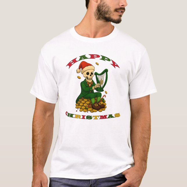 Frohe Weihnachten T-Shirt (Vorderseite)