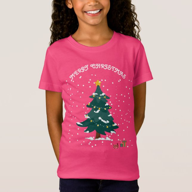 Frohe Weihnachten T-Shirt (Vorderseite)