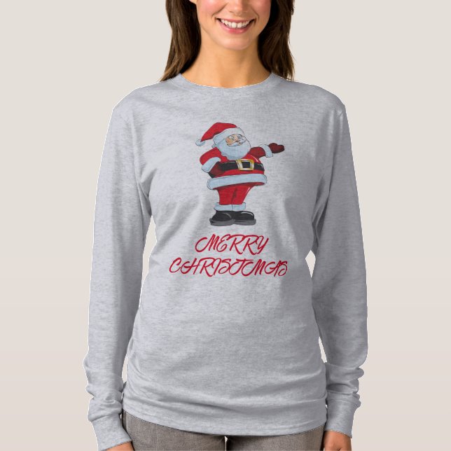Frohe Weihnachten T-Shirt (Vorderseite)