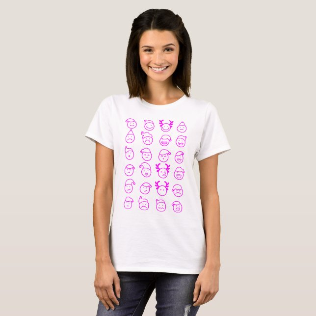 Frohe Weihnachten T-Shirt (Vorne ganz)