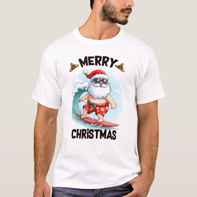 Frohe Weihnachten T-Shirt (Vorderseite)