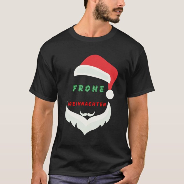 frohe weihnachten T-Shirt (Vorderseite)
