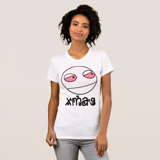 Frohe Weihnachten T-Shirt (Vorne ganz)