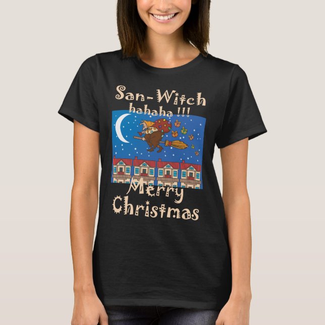 Frohe Weihnachten T-Shirt (Vorderseite)