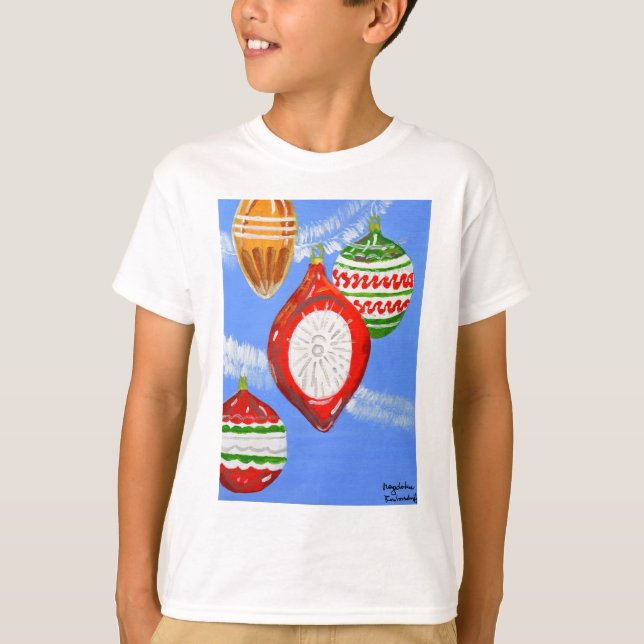 Frohe Weihnachten T-Shirt (Vorderseite)