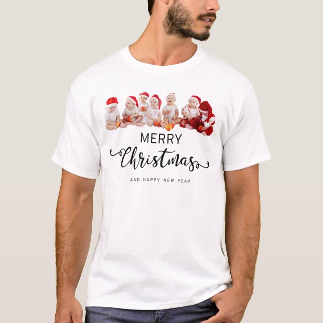 Frohe Weihnachten T-Shirt (Vorderseite)