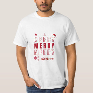 Frohe Weihnachten T - Shirt - Weihnachtsgeschenk