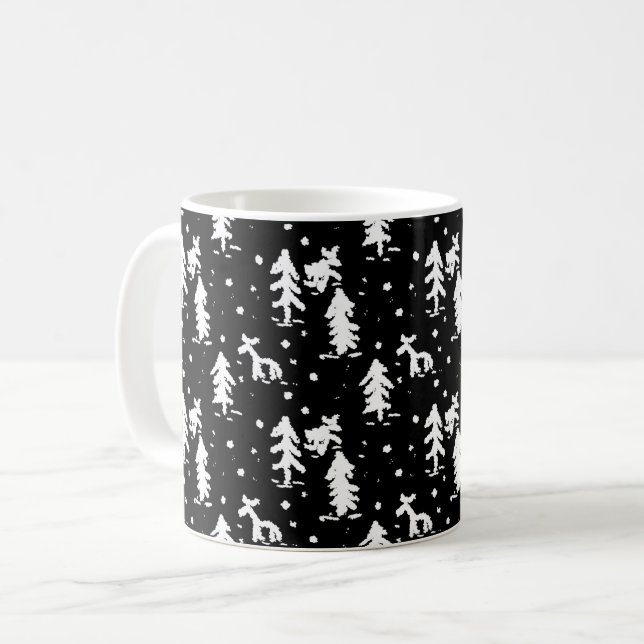 Frohe Weihnachten! Tasse (Vorderseite Links)