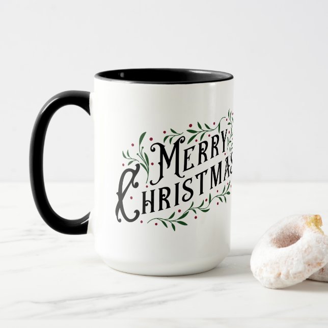 Frohe Weihnachten Tasse (Mit Donut)