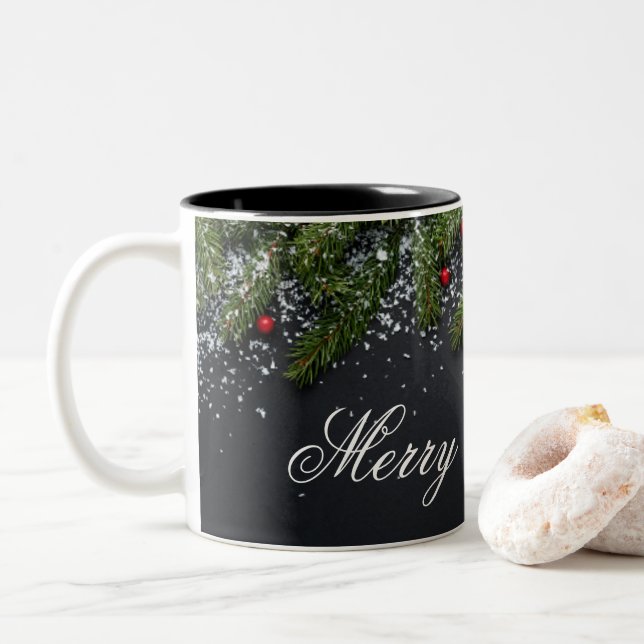 Frohe Weihnachten Tasse (Mit Donut)