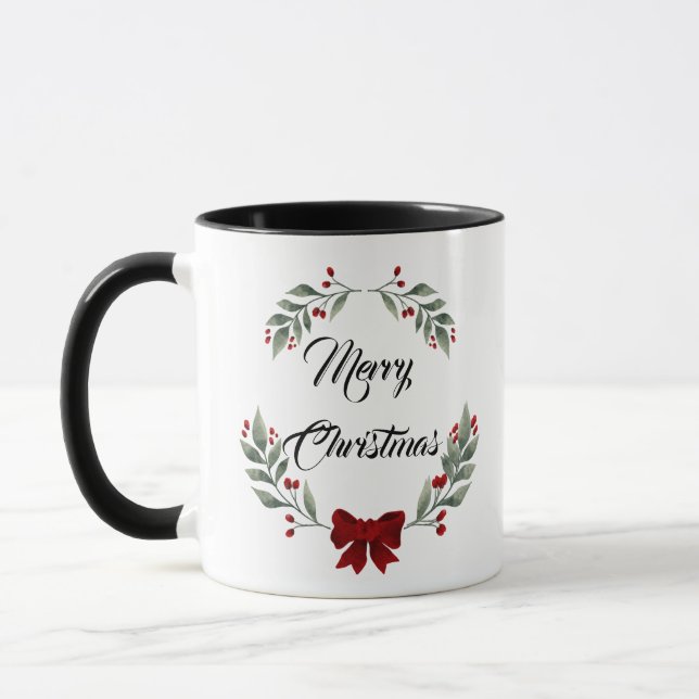 Frohe Weihnachten Tasse (Links)