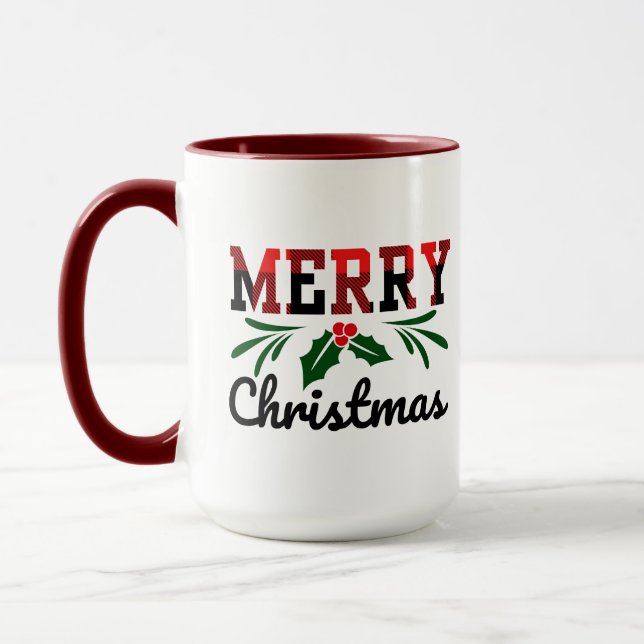 Frohe Weihnachten Tasse (Links)