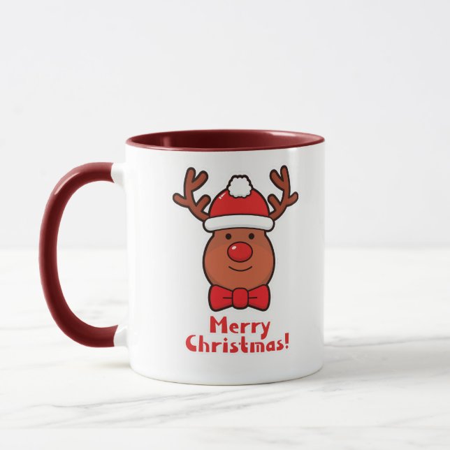 Frohe Weihnachten! Tasse (Links)