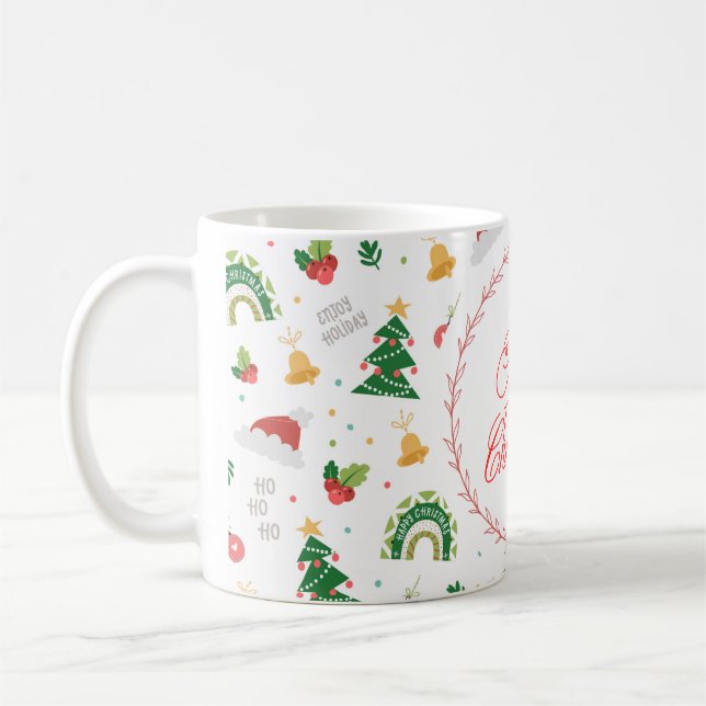 "Frohe Weihnachten-Tasse" Kaffeetasse (Links)