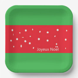 Frohe Weihnachten Teller