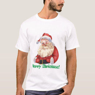Frohe Weihnachten Text Gedruckt Ho ho ho Jingle Be T-Shirt