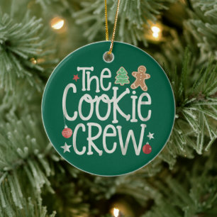 Frohe Weihnachten The Cookie Crew Weihnachten Matc Keramik Ornament