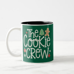 Frohe Weihnachten The Cookie Crew Weihnachten Matc Zweifarbige Tasse